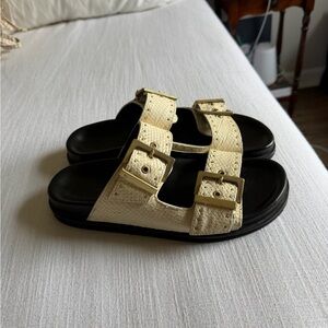 All Saints Studded Leather Sandals